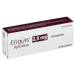 Eliquis 5 mg علبة دواء إليكويس