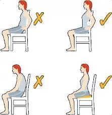 ما هي طريقة الجلوس الصحيحة للحامل؟