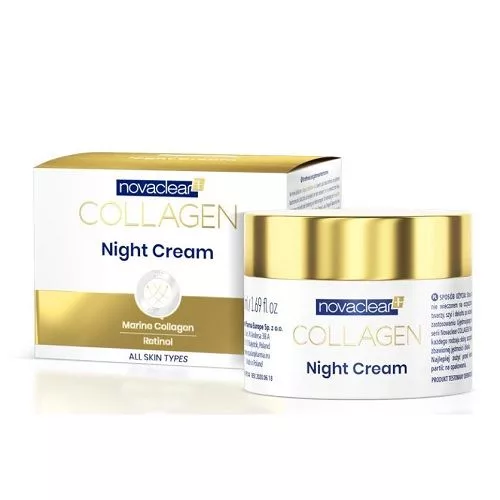 NOVACLEAR Collagen Night Cream 50ml | كريم نوفا كلير كولاجين الليلي