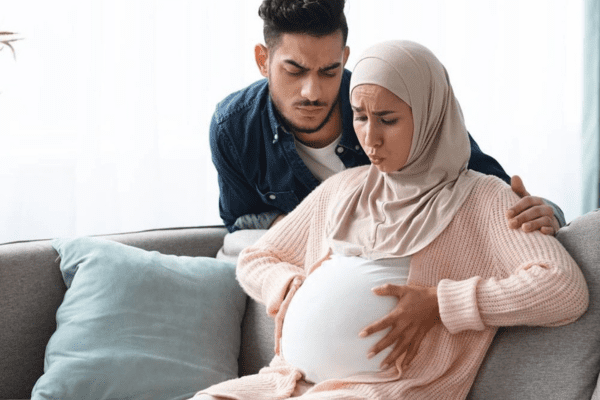 علامات قرب الولادة في الشهر التاسع