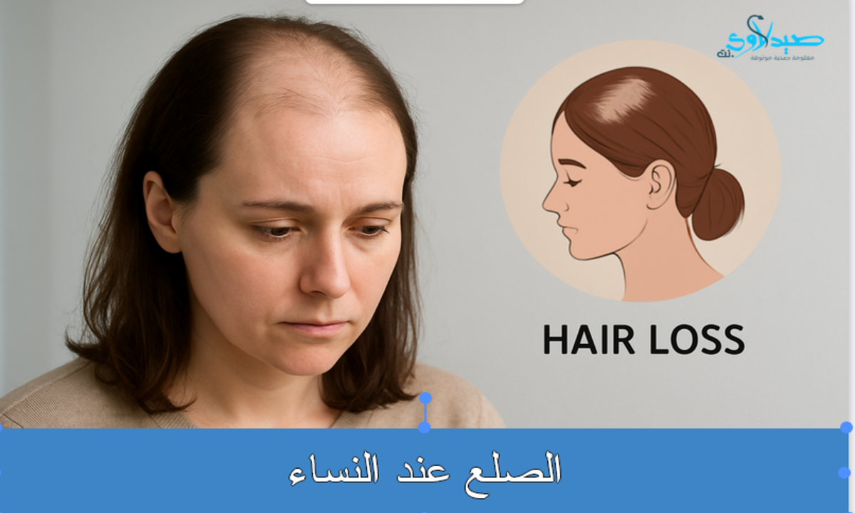 الصلع عند النساء